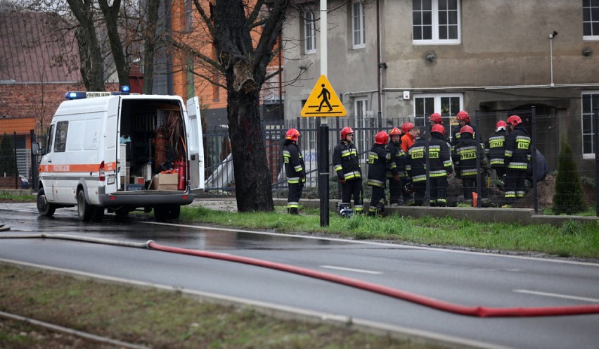 Wyciek gazu na Konstantynowskiej w Łodzi