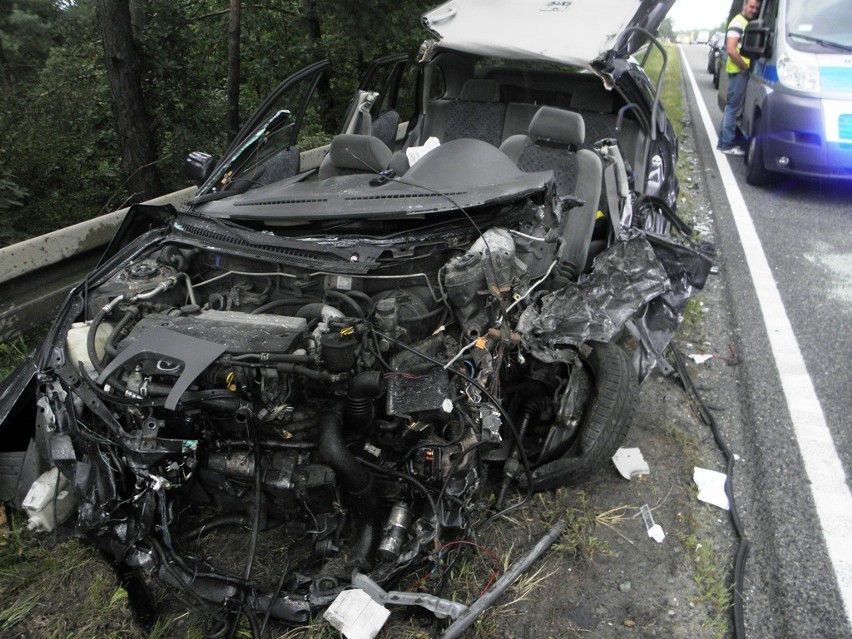 Wypadek w Cierpicach na DK 10. Droga odblokowana aktl.[ZDJĘCIA]