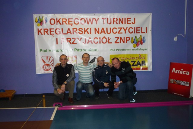 Jarosław Pinkowski, Robert Kuźdub, Piotr Kowalik i Jarosław Kłakulak spisali się na medal!