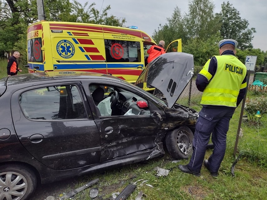 1 czerwca strażacy zostali wezwani do wypadku na DK nr 55 w...