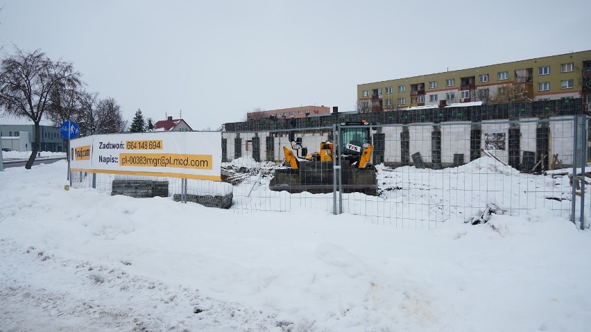 Budowa nowego McDonald's w Bielsku Podlaskim przy rogu ulic...