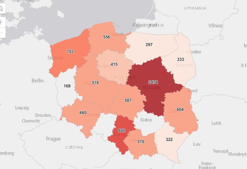 Koronawirus, raport 15 listopada 2021. W Polsce prawie 10 tys. zakażeń SARS CoV-2. Rosną też liczby w zachodniej Małopolsce