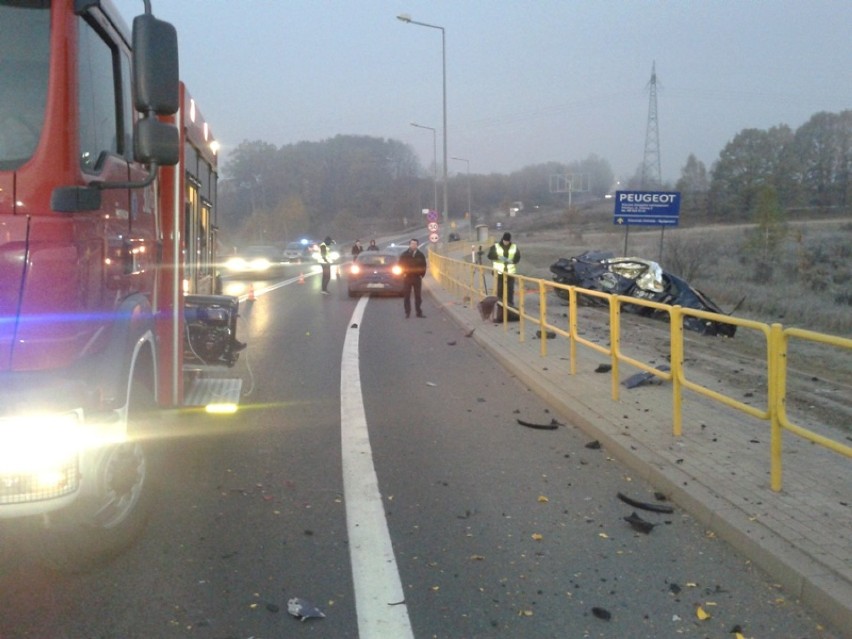 Wypadek w Olsztynie. Po pościgu zginął pasażer