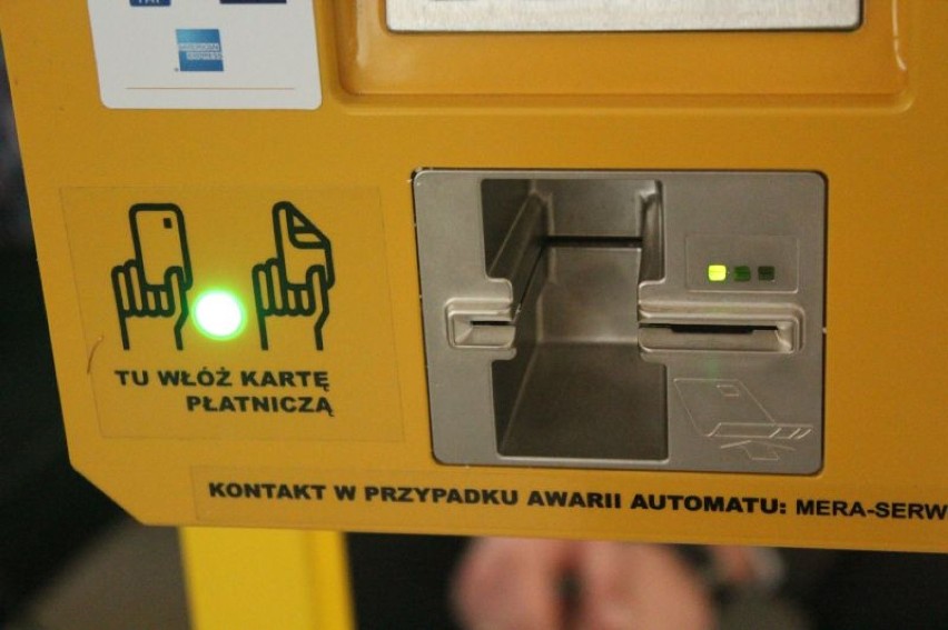 Nowe biletomaty MPK Łódź.