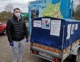 Koronawirus gminie Kosakowo i akcja pomocy #zarażajOdpowiedzialnością. Mieszkańcy zbierają dla Szpitala Puckiego | ZDJĘCIA