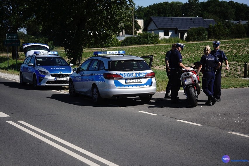 Pościg za motocyklistą w gminie Brześć Kujawski