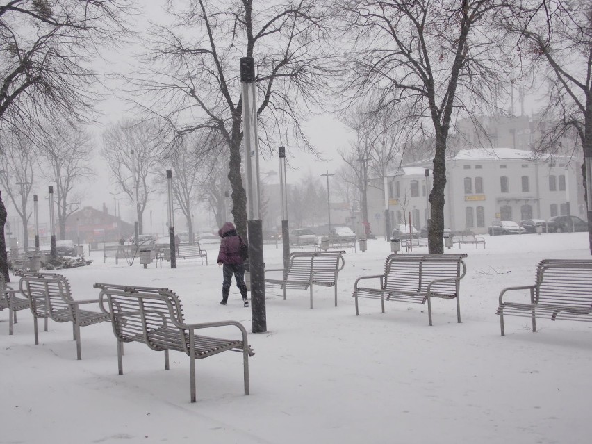 Plac Dworcowy. Fot. Adrianna Adamek-Świechowska