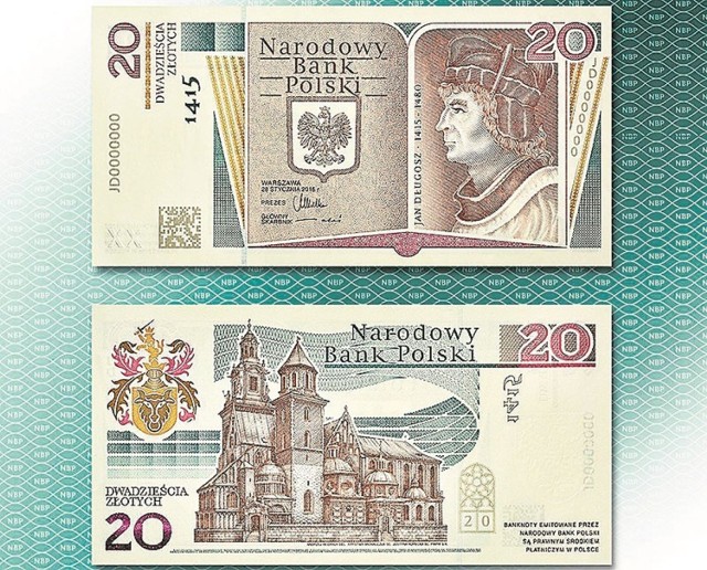 Banknot z Długoszem to gratka dla kolekcjonerów. Jest dostępny w siedzibie bydgoskiego NBP