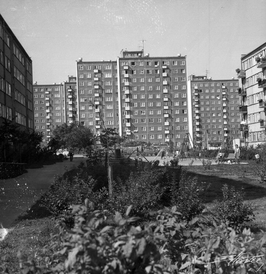 Bloki mieszkalne na Kalinowszczyźnie w Lublinie, lata 80. XX...