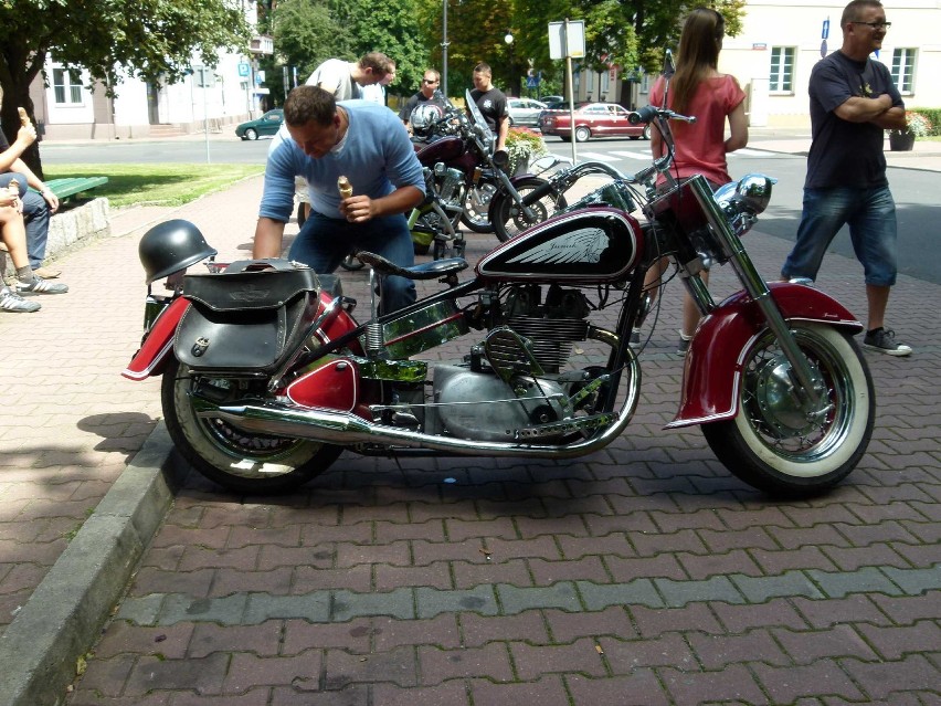 Zlot motocykli w Wieluniu