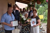 Łomnica. Niecodzienny Jubileusz 100 - lecia urodzin Pani Gertrudy Drogla z Łomnicy - 29.07.2022 [Zdjęcia]