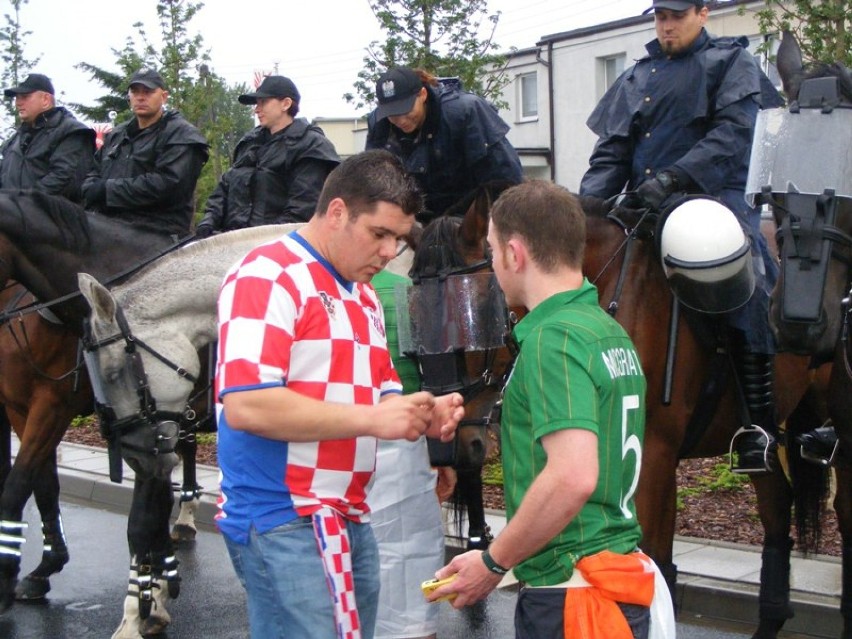 Irlandia - Chorwacja 1:3: Tak dopingowali kibice
