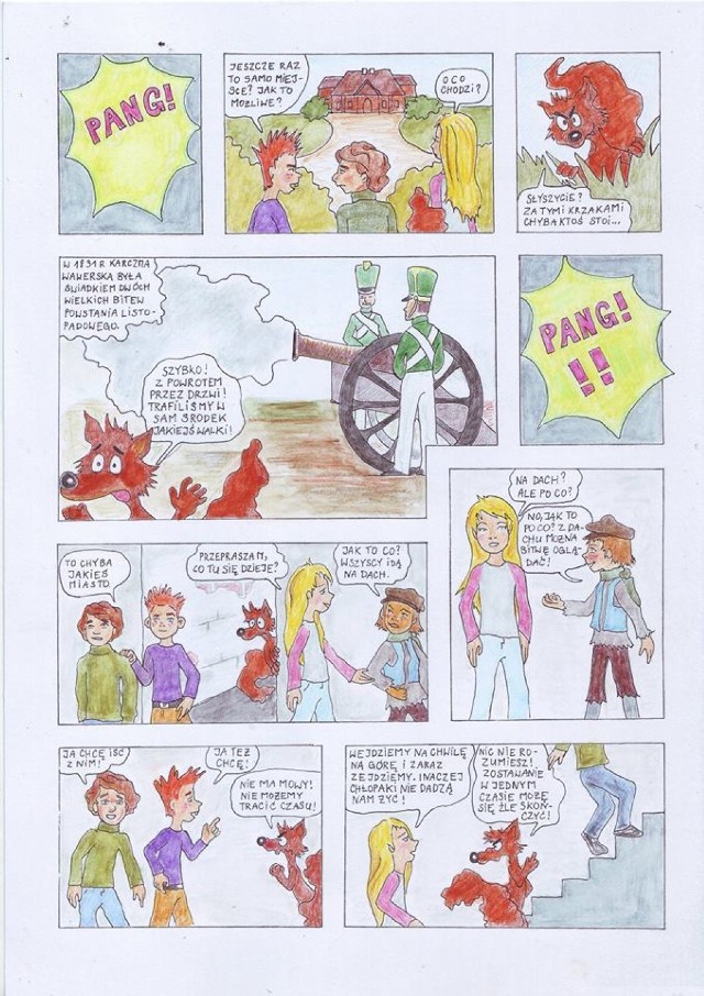 Wawer ma swój komiks! Dzięki magicznym przejściom poznamy przeszłość dzielnicy