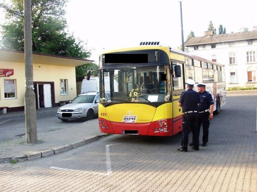 Inowrocławska policja kontrolowała autobusy