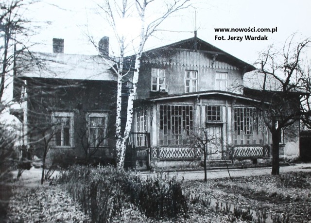 Dom przy Szosie Chełmińskiej 49-51 (wtedy ul. Nowickiego) pod koniec lat 60.