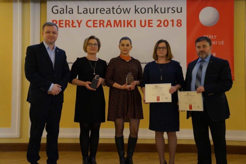 Gala Laureatów konkursu PERŁY CERAMIKI UE 2018. Wśród laureatów opoczyńskie firmy
