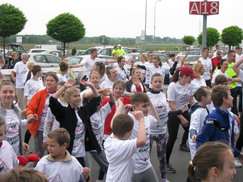 Akcja ,,Polska biega'' w Ostrowie [FOTO]