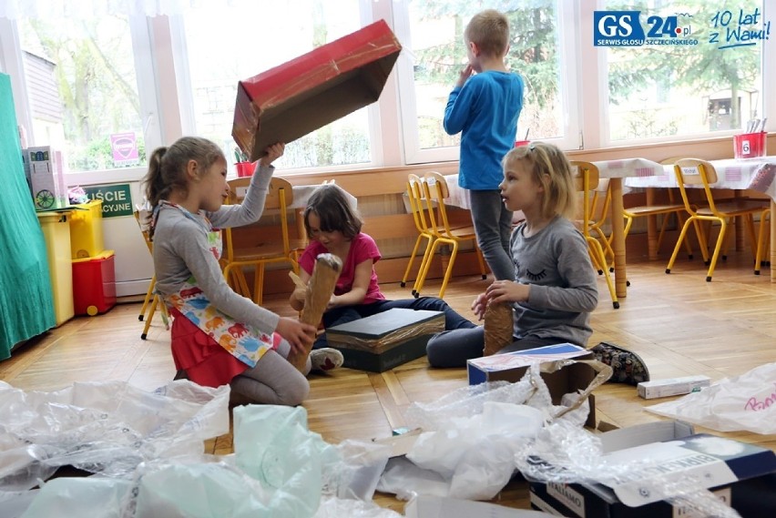 Przedszkolaki ze Szczecina same tworzą zabawki [wideo, zdjęcia]