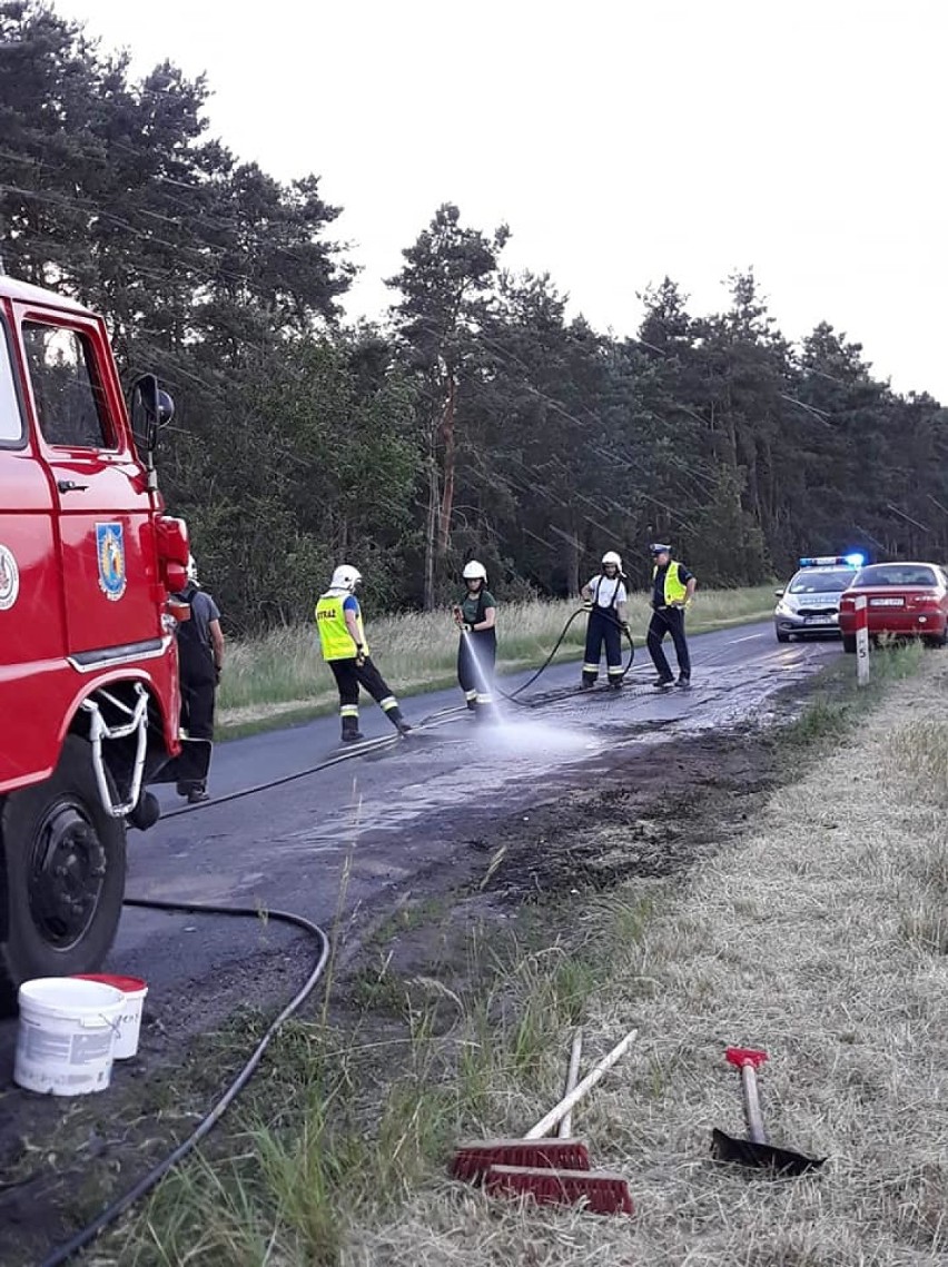 Gmina Wolsztyn: najpierw ukradł samochód, a potem po pijanemu spowodował wypadek