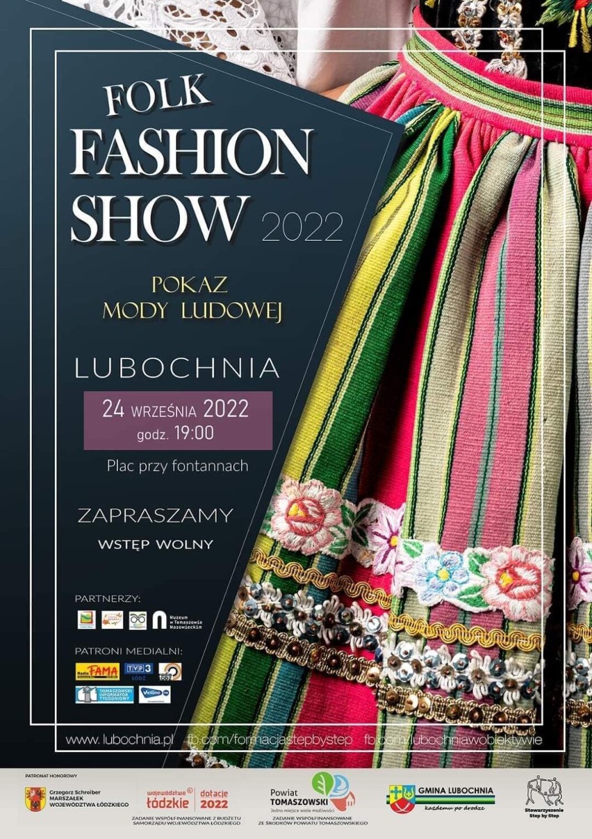 Przegląd zespołów ludowych i Folk Fashion Show już w sobotę w Lubochni!