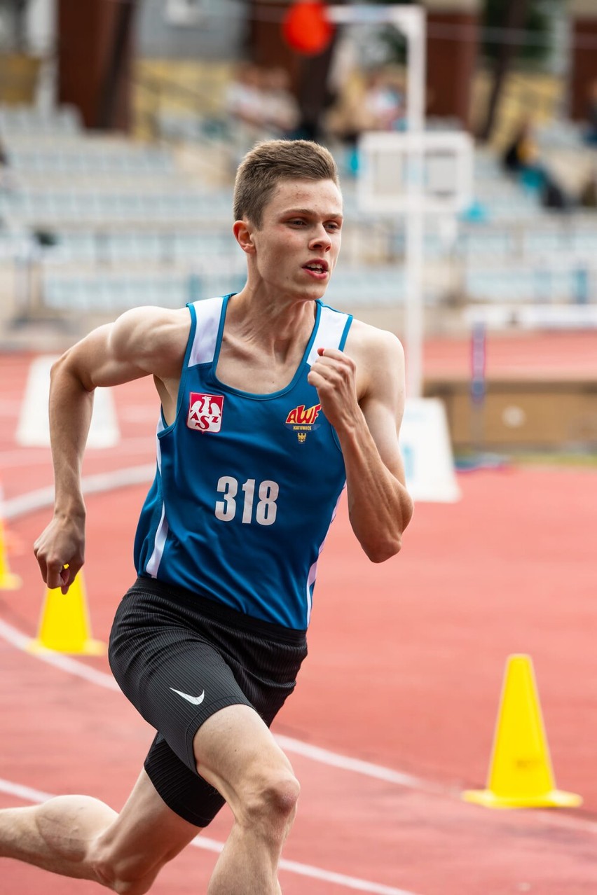 Michał Wyderka - zawodnik KS AZS-AWF Katowice