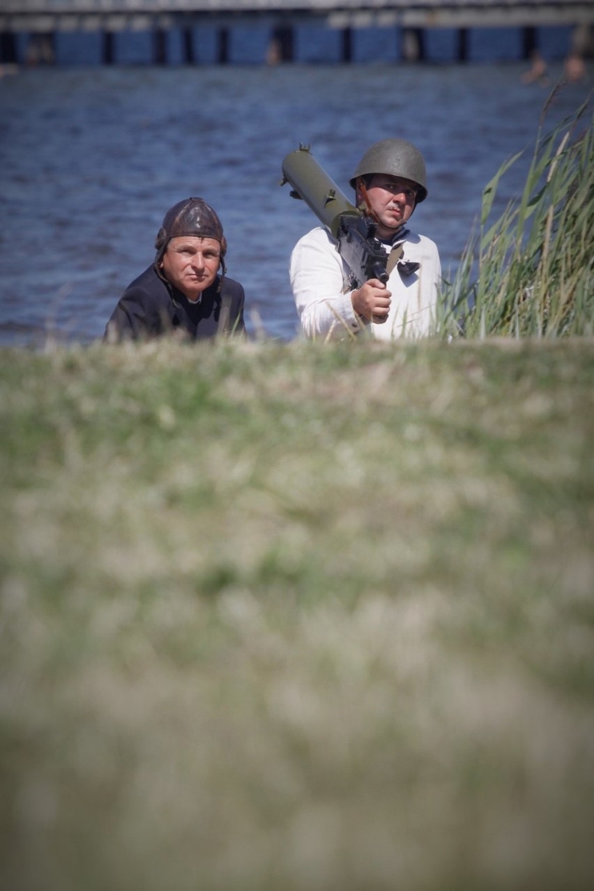 Lotniczy Puck 2018 - widowisko historyczne na Zielonej Plaży