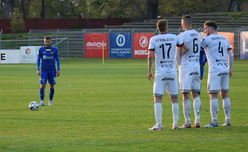 19.04.2022 r. Fortuna 1. Liga: Odra Opole - GKS Tychy....