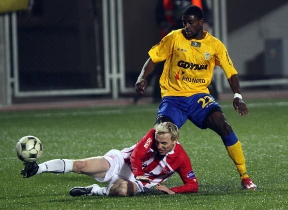 Arka Gdynia - Cracovia Kraków 2:0 (0:0) (zdjęcia)