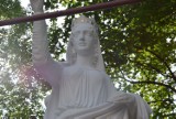 Renowację przeszła figura św. Jadwigi w Parku Konstytucji 3 Maja [wideo]