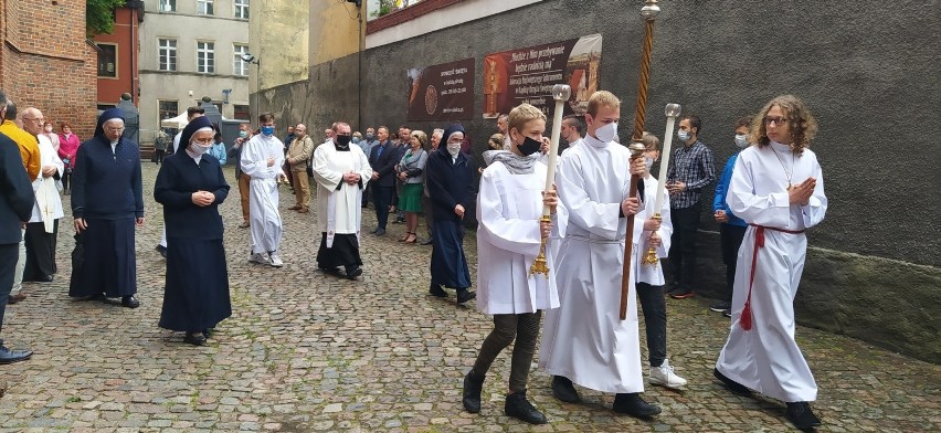 W brodnickiej farze przeszła dziś, 11 czerwca procesja z...