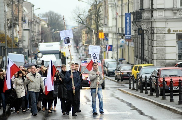 Przemyśl: Marsz Pamięci ku czci Janusza Kurtyki