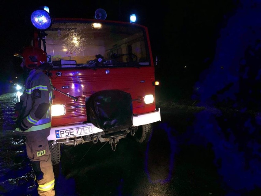 Niegroźny wypadek samochodowy w Chrząstowie