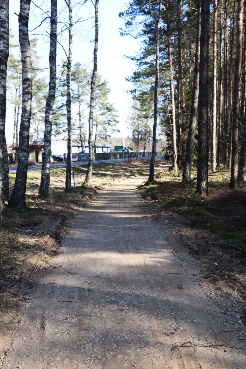 Rowerzysci mają powód do zadowolenia. Gmina Cewice oddała do użytku trasę rowerową z Cewic do Kamieńca