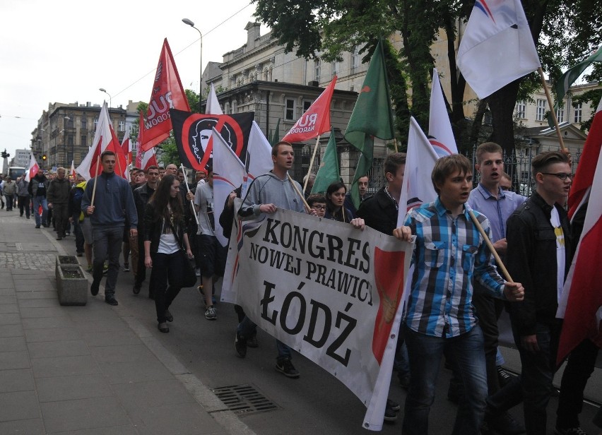 Marsz pamięci Witolda Pileckiego w Łodzi, 25 maja 2015