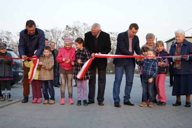 Otwarcie ulicy w Golinie: Ulica Tysiąclecia została przebudowana