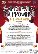 Święto Teatru na Prowincji w Nowym Folwarku już od jutra  - zapraszamy do aktywnego udziału w wydarzeniu!