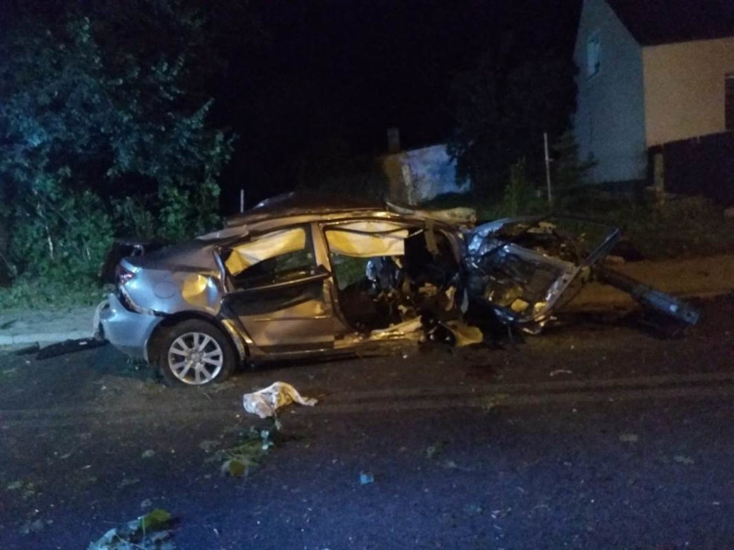 Tragiczny Wypadek W Powiecie Lipnowskim. Nie Żyje 28-Letni Kierowca Mazdy | Lipno Nasze Miasto