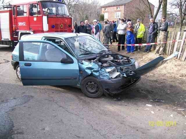 Wypadek w Skokum. Nie ustąpiła pierwszeństwa