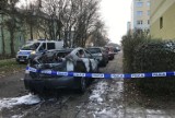 Podpalanie aut w Słupsku. Policja powołała specjalny zespół ds. podpaleń