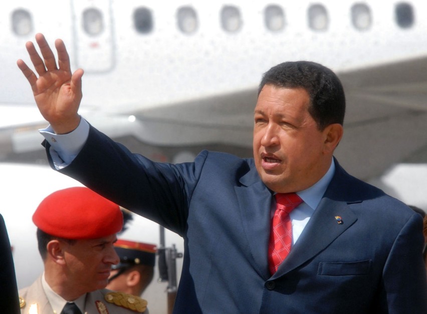 http://commons.wikimedia.org/wiki/File:Chavez-WSF2005.jpg
