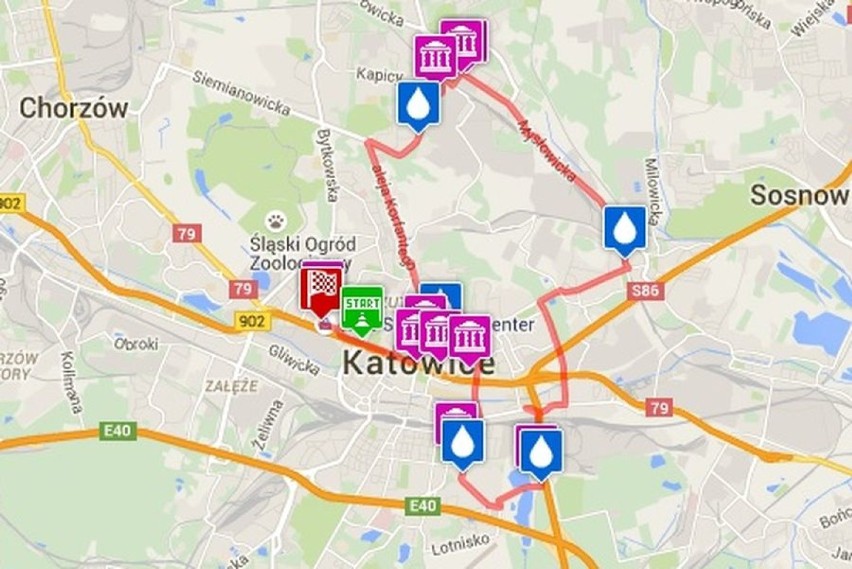 Silesia Marathon 2015 - utrudnienia w ruchu, trasa