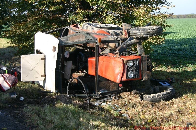 Miejska Górka: Śmiertelny wypadek na DK 36 [ZDJĘCIA]