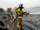 Znane są przyczyny pożaru na składowisku opon w Sławnie. Oświadczenie firmy Vinderen