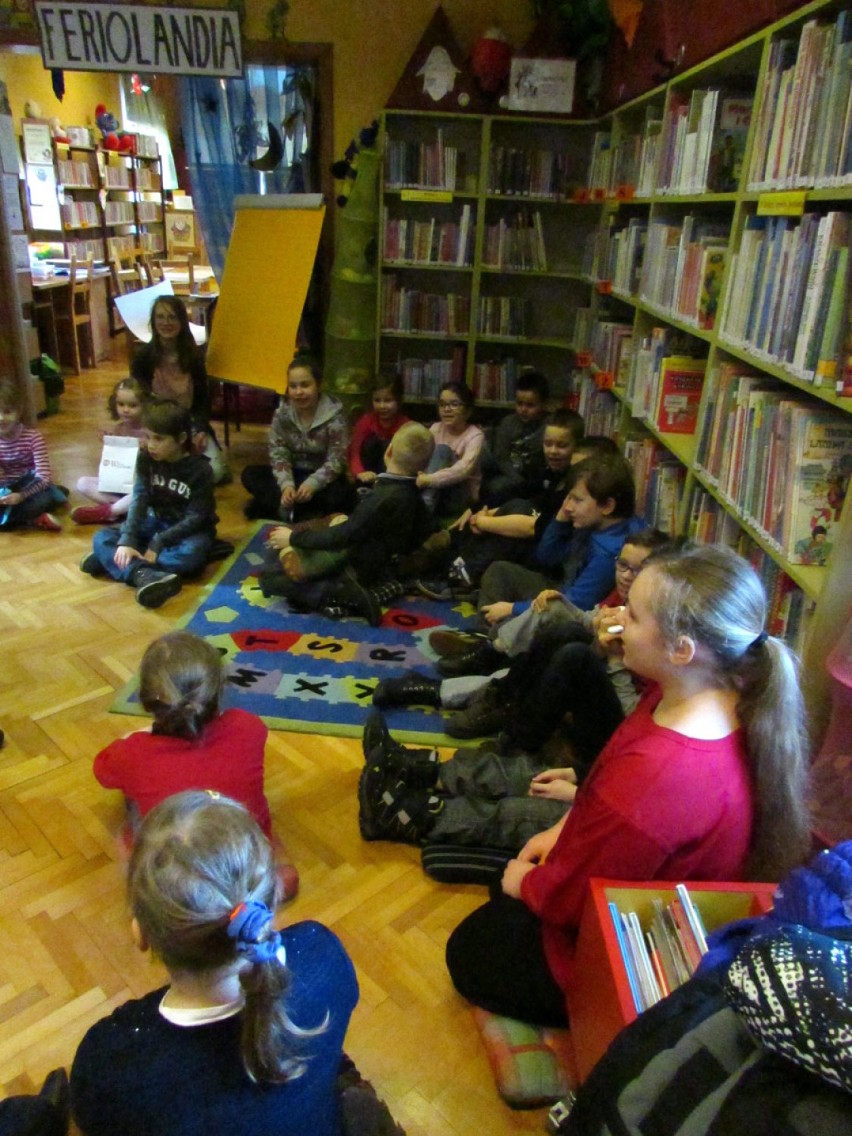 Feriolandia w Oddziale Dziecięcym w Bibliotece Publicznej we...
