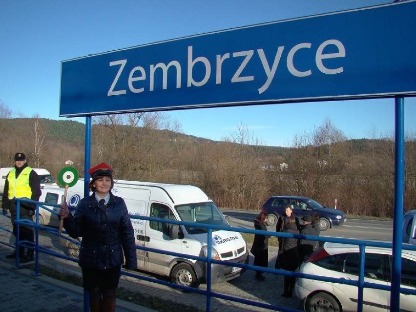 Otwarcie nowej lini kolejowej na trasie Stryszów - Zembrzyce