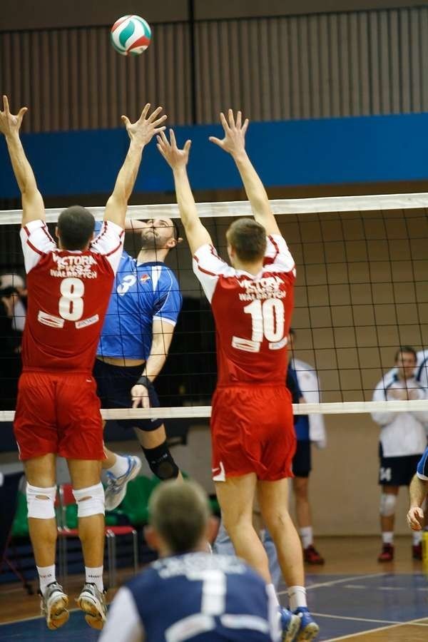 Siatkówka: Victoria PWSZ Wałbrzych - Gwardia Wrocław 3:2