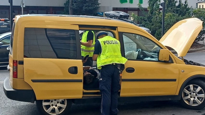 Karambol przy ulicy Komandorskiej we Wrocławiu