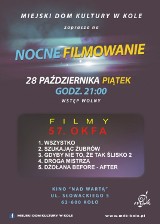 Nocne filmowanie w Miejskim Domu Kultury w Kole. Kino niezależne w kinie "Nad Wartą"