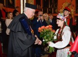 Kraków. Prof. Anders Bergenfelz otrzymał najwyższą godność honorową Uniwersytetu Jagiellońskiego - tytuł doktora honoris causa