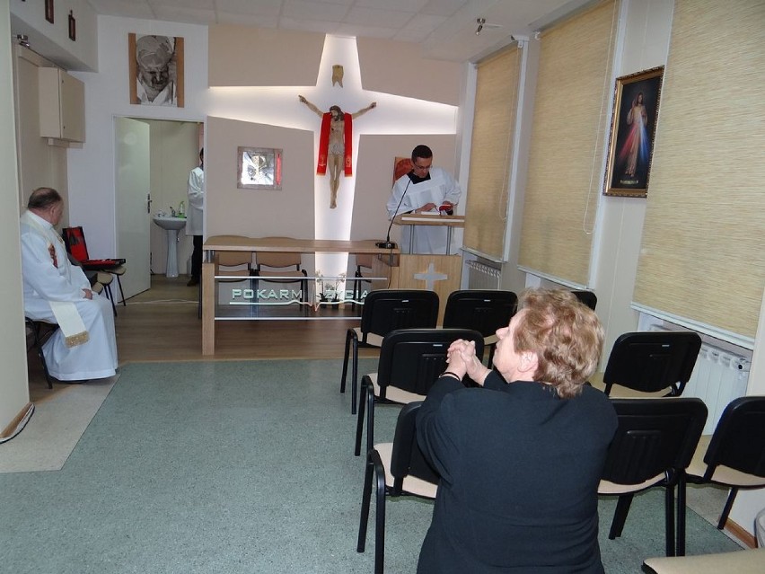Poświęcenie kaplicy w szpitalu w Skierniewicach